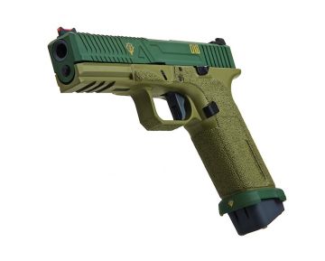 RWC G Zion Cerakote ZKU-II Green EXA 018 Green Gas Airsoft Pistol