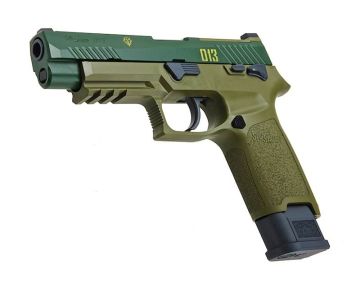 RWC G Zion Cerakote ZKU-II Green M17 GBB Pistol (Number 13)