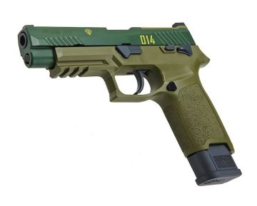 RWC G Zion Cerakote ZKU-II Green M17 Green Gas Airsoft Pistol (Number 14)