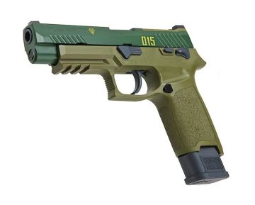 RWC G Zion Cerakote ZKU-II Green M17 Green Gas Airsoft Pistol (Number 15)