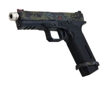 RWC Agency Arms EXA Green Gas Airsoft Pistol (Ronin Stainless Steel Barrel Edition)