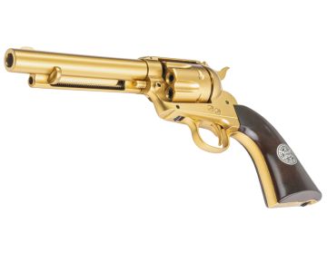 RWC Umarex Revolver SAA.45 CO2 Revolver (Police Version) – Cerakote FX Gold