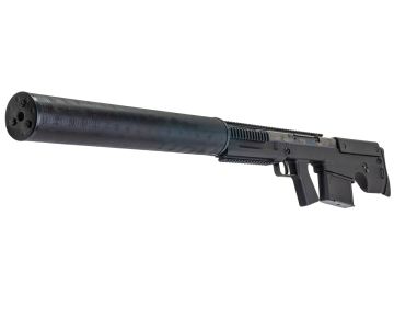 Silverback VKS Silenced Airsoft Sniper Rifle, Black (Bullpup, Straight-Pull Spring Bolt)