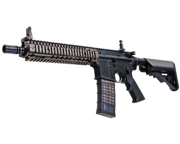 Cybergun Colt MK18 GBB Airsoft M4 Rifle (CYMA CGS System) – Black