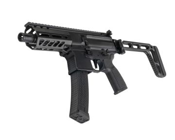 STRATOS X Airsoft MPX-K GBB Airsoft SMG with CNC stock – Black