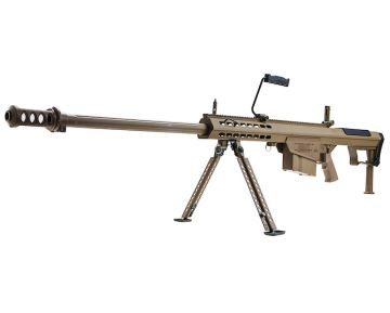 Snow Wolf BARRETT M107A1 Airsoft Sniper Rifle – Tan (Spring Power)