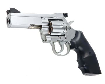 Tokyo Marui Python PPC Custom Spring Revolver 4 inch – Stainless Silver