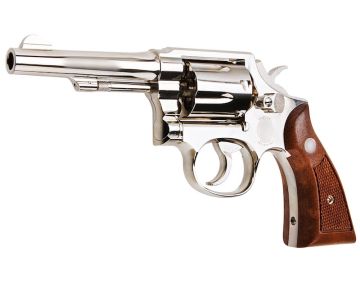 Tanaka S&W M10 Military & Police 4 inch Ver.3 Model Gun – Nickel Finish