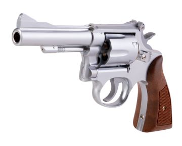Tanaka S&W M67 ‘Combat Masterpiece’ .38spl 4 inch Ver. 3 Model Gun – Stainless Finish