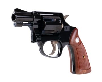 Tanaka S&W .38 Chiefs Special (Pre-M36) 2 inch Square Butt ‘Joker Model’ Steel Finish Ver. 2 Model Gun