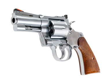 Tanaka Colt Python 3inch R-Model Model Gun (Stainless Finish)