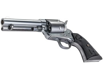 Tanaka Colt SAA 2nd 4-3/4inch Pegasas II Gas Revolver (Non Fluted Cylinder) – Stainless Finish