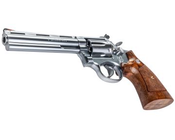 Tanaka Smolt Gas Revolver Square Butt (6 inch, Version 3) – Stainless Finish