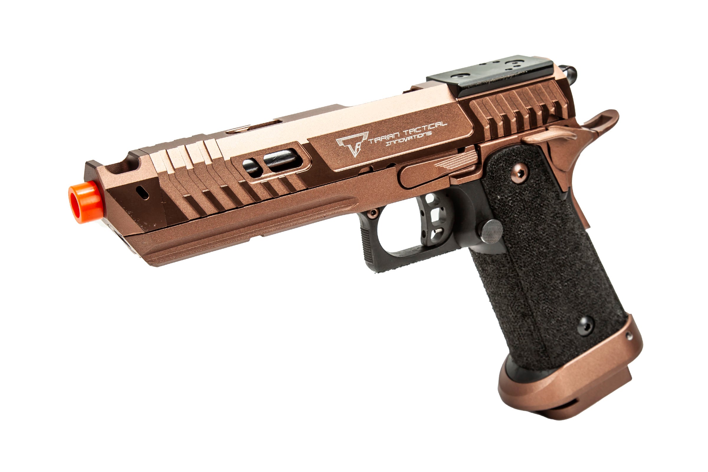 Taran Tactical Innovations Combat Master Sand Viper 2011 Hi-Capa Gas Blowback Airsoft Gun High Grade Edition