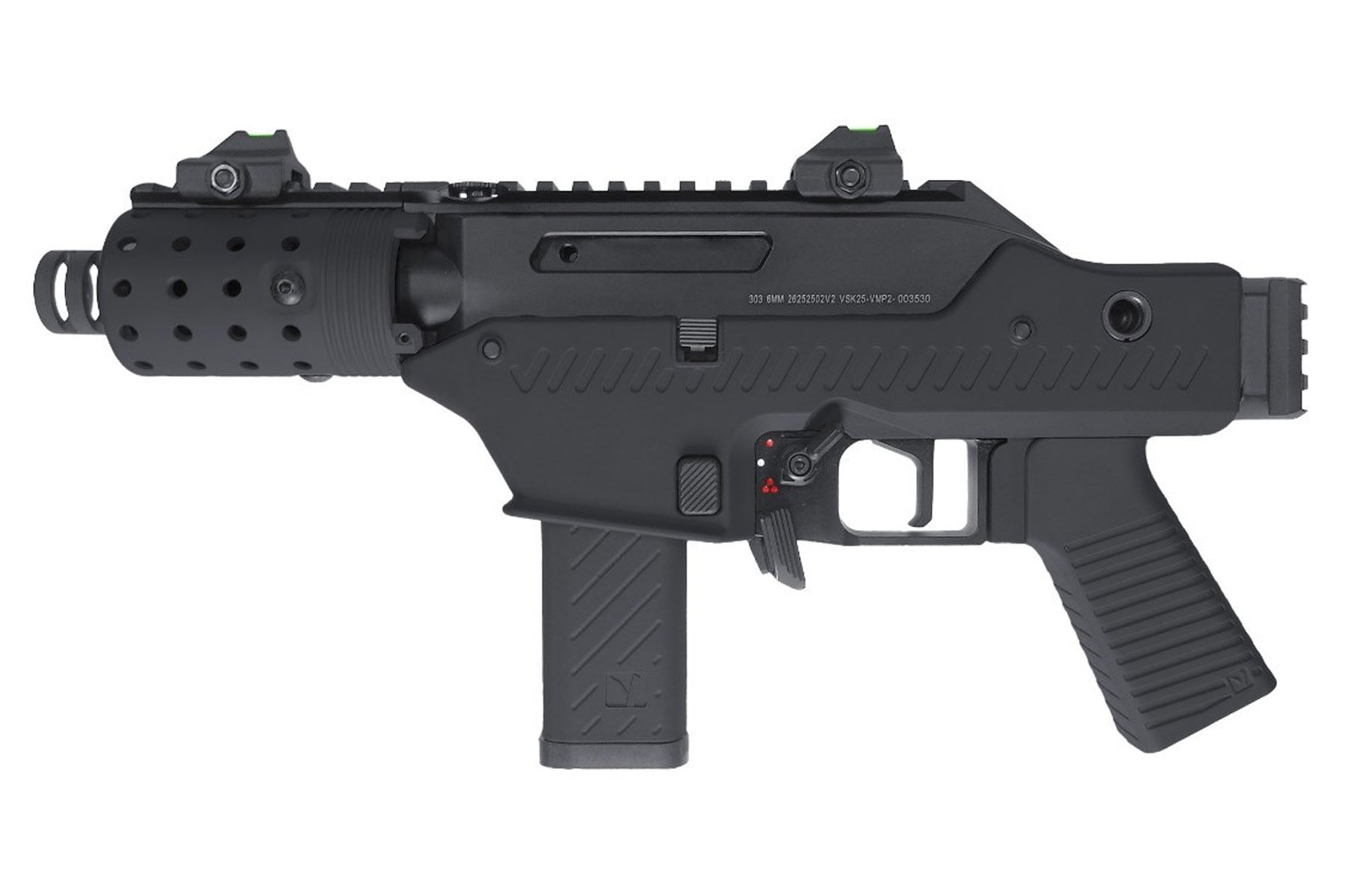 Vorsk VMP 2C GBB Compact CQB Airsoft Rifle (Black)