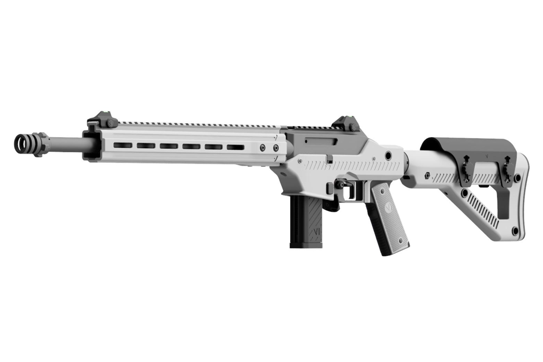 Vorsk VMP-2D Marksman GBB Airsoft Rifle (Gray)