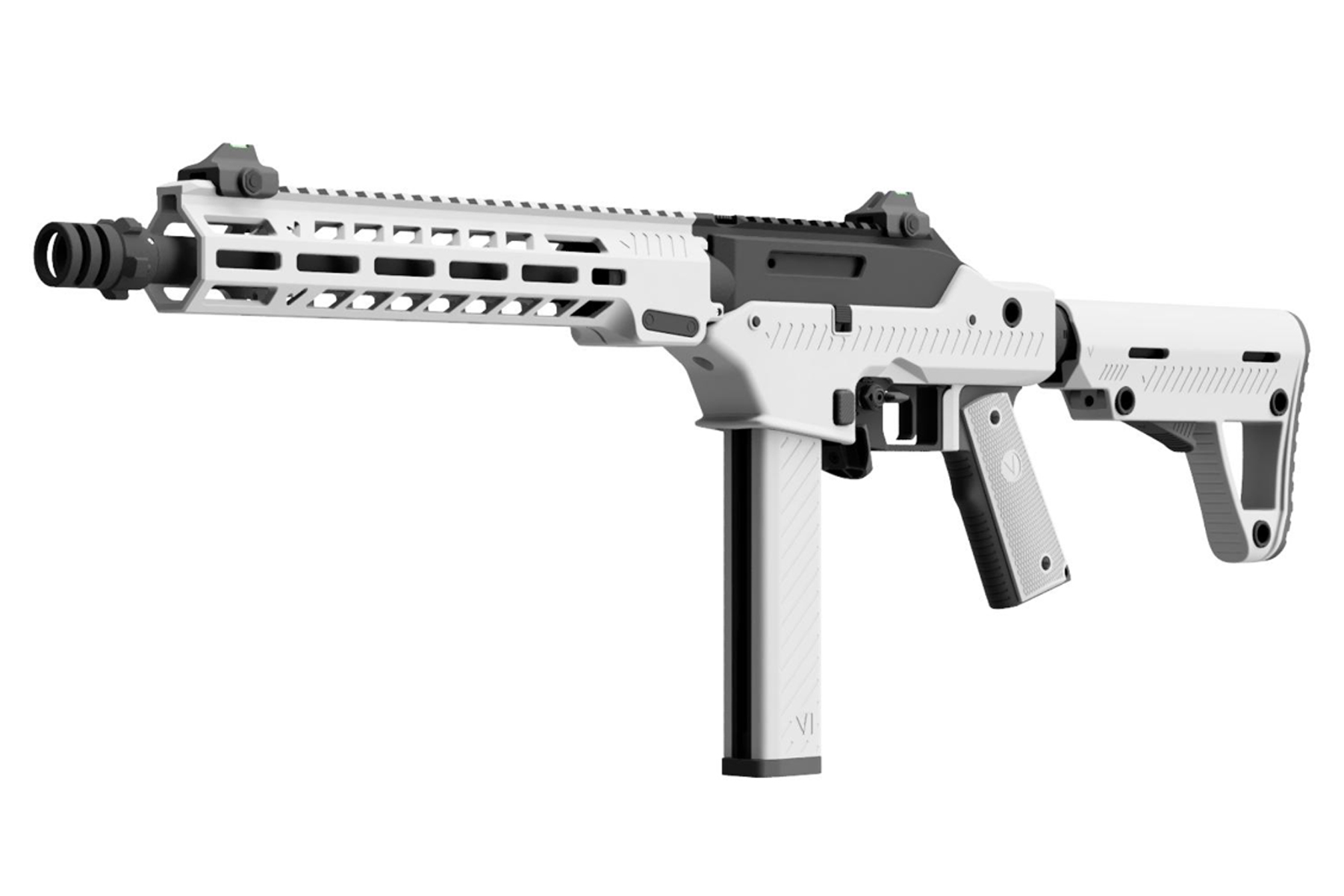 Vorsk VMP-2M Assault GBB Airsoft Rifle (Gray)