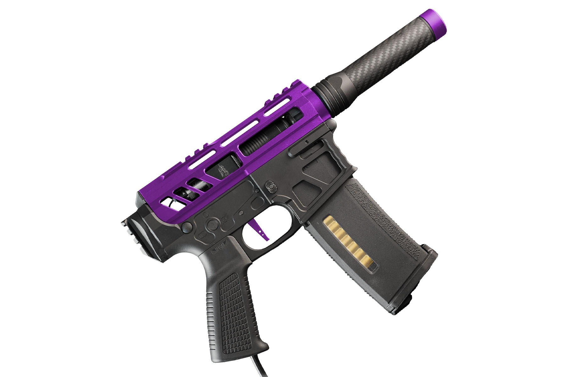 Heretic Labs Article I HPA Airsoft Gun w/ Blacked Out Inferno Gen 2 Engine (Amethyst)
