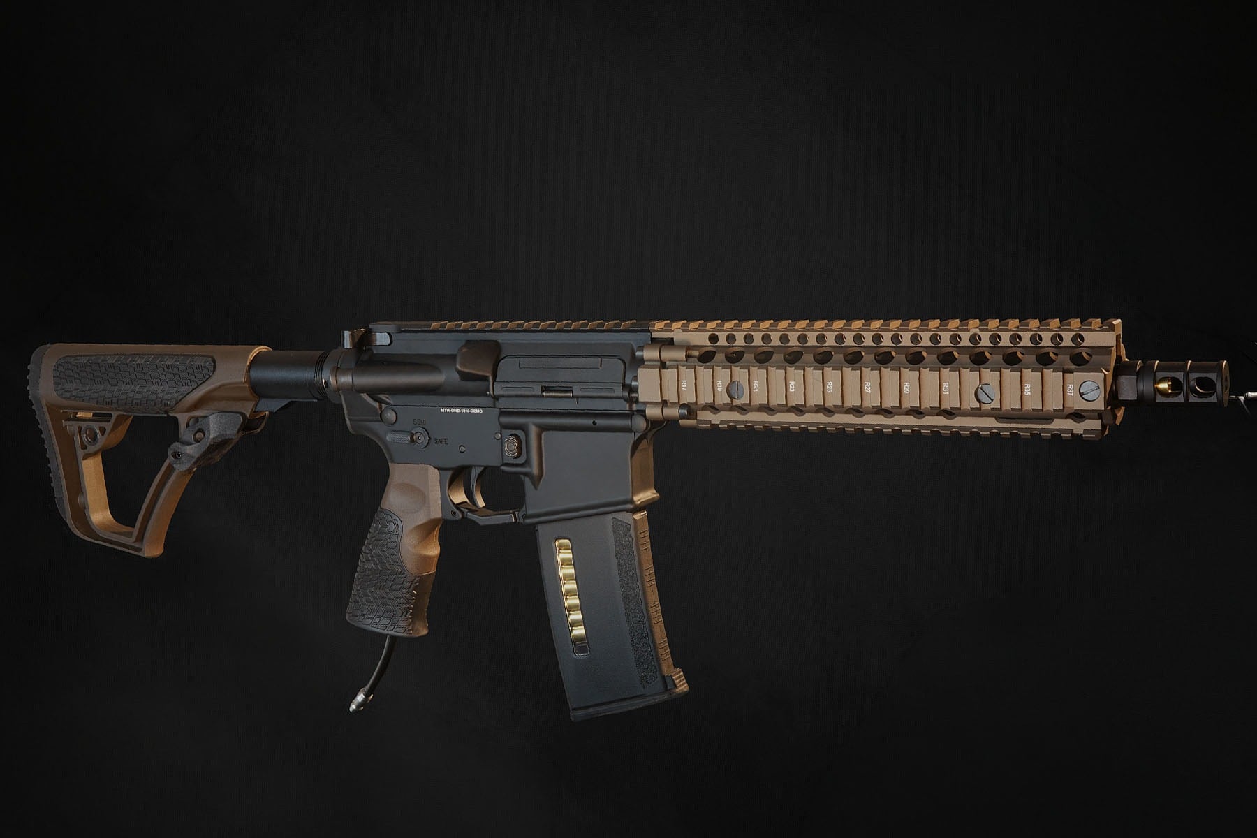 Daniel Defense MTW MK18 RIS II XB Licensed HPA Airsoft Rifle