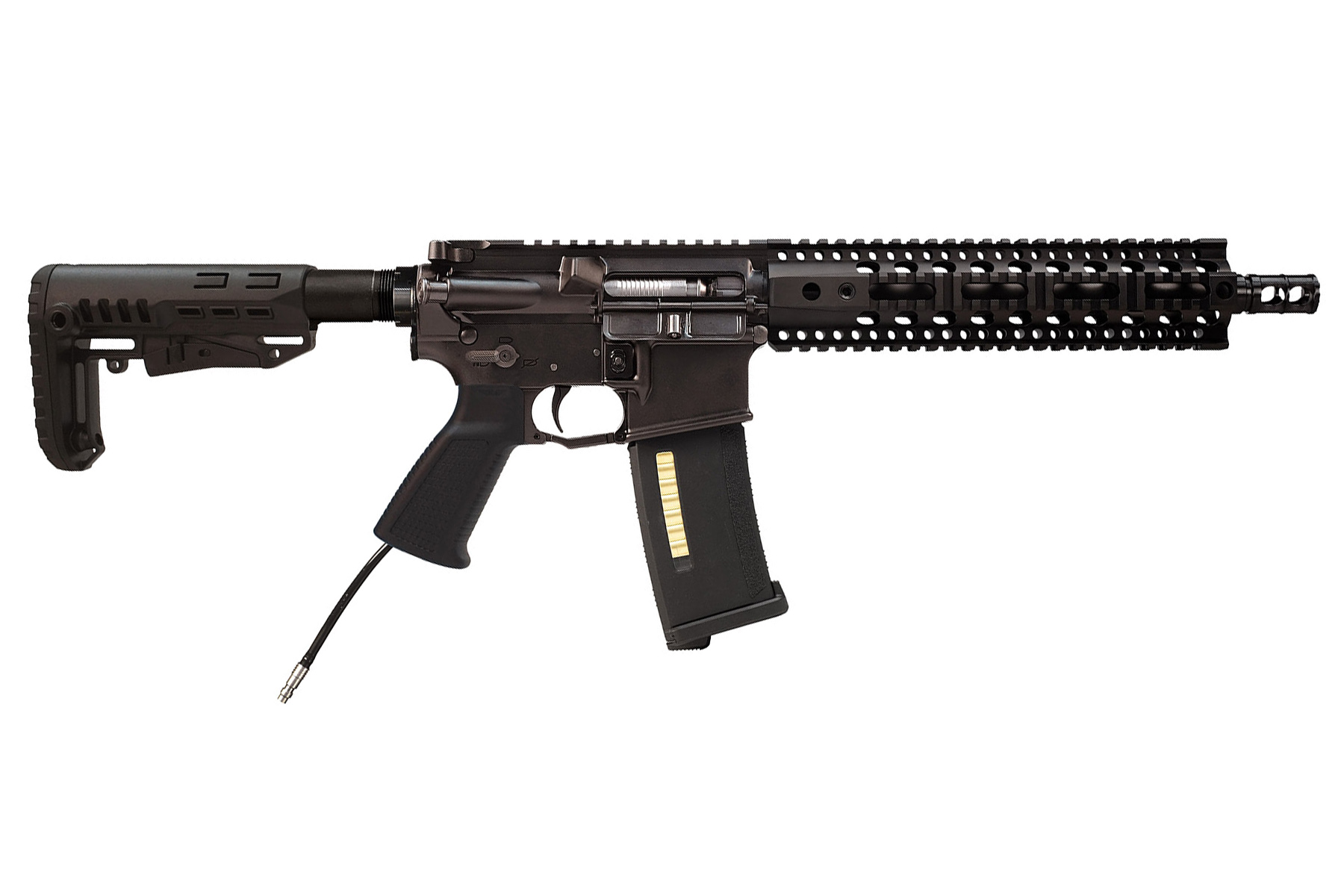 Wolverine Airsoft MTW Tactical Forged Series M4 10″ HPA Airsoft Rifle (Black)