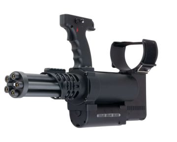 WELL PRO Arm-Mounted Mini Rotary Airsoft AEG – Black
