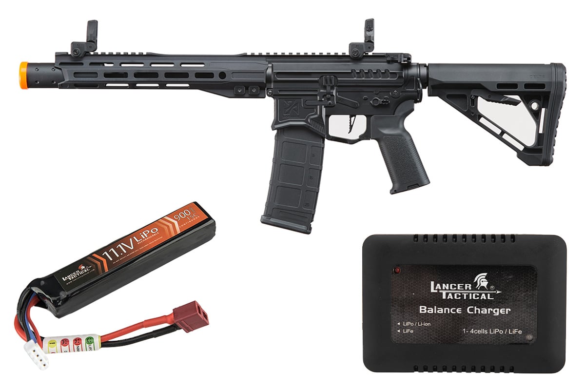 Zion Arms R15 MK2 10″ M4 AEG Battery & Charger Combo