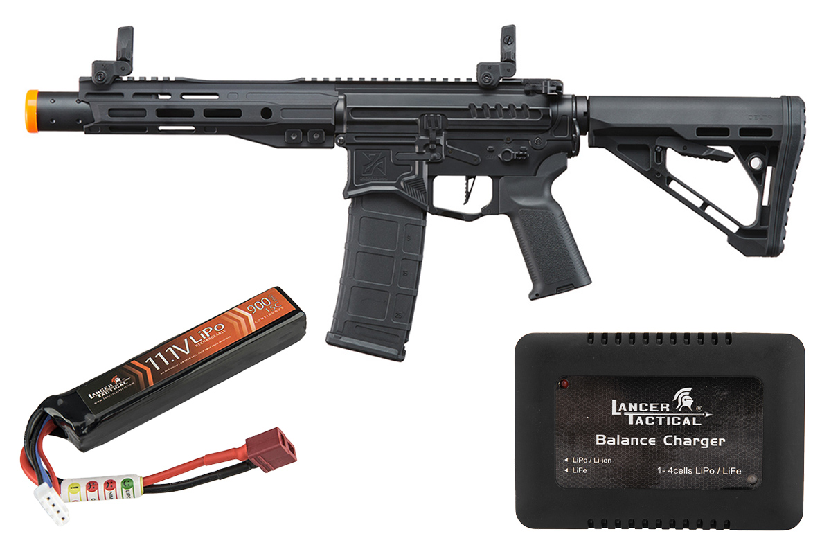Zion Arms R15 MK2 8″ M4 AEG Battery & Charger Combo