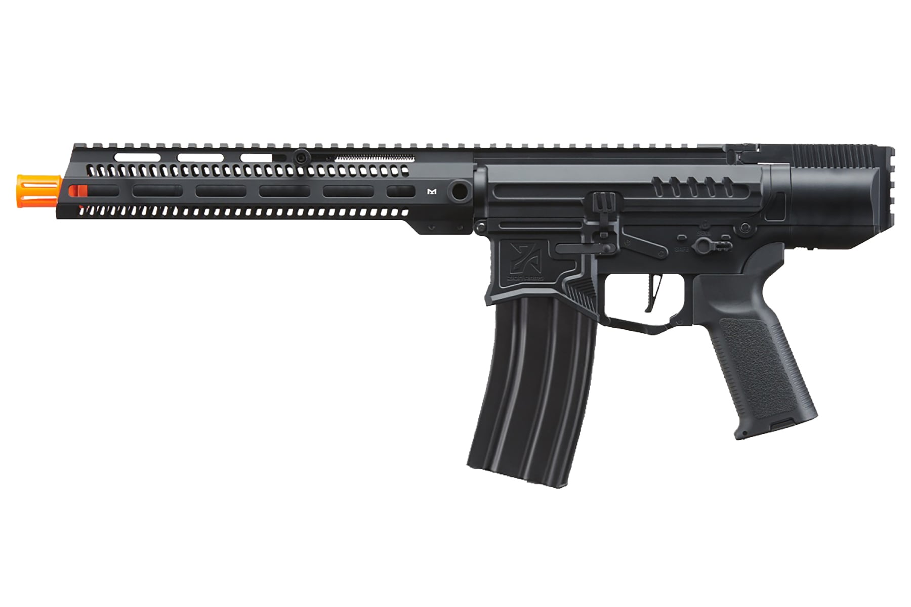 Zion Arms R15 Mod 0 Long Rail Airsoft Rifle with Delta Stock
