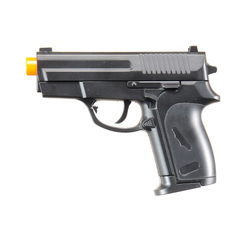 CYMA ZM01B Airsoft Compact Metal Spring Pistol – BLACK