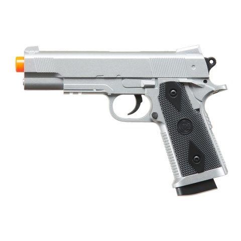CYMA Metal ZM25S M1911 Spring Pistol – SILVER