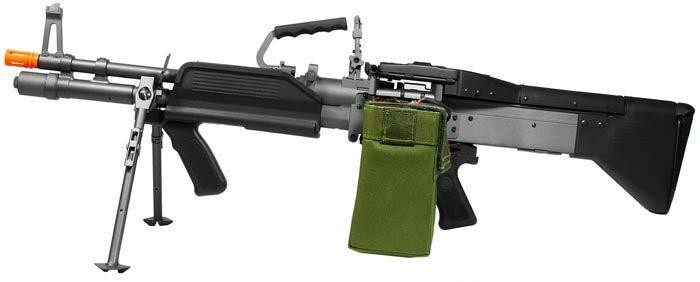 AandK MK43 Full Metal Support Airsoft Rifle
