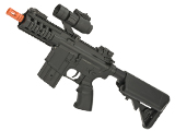 Golden Eagle Stubby M4 Airsoft AEG w/ Crane Stock (Package: Black – Gun Only)