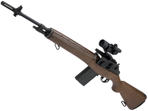 WE-Tech Gas Blowback M14 Airsoft Battle Rifle w/ Imitation Wood