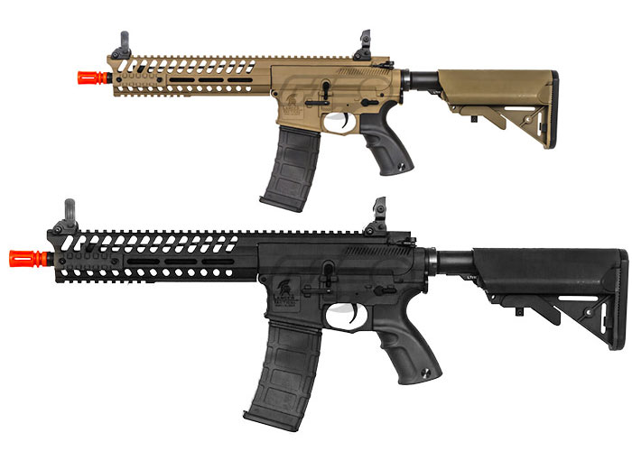 Lancer Tactical Elite MMC LT101BL M4 10.5″ Carbine AEG Airsoft Rifle Low FPS Package (Option)
