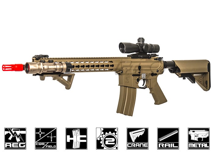 HOT SALE Knight’s Armament SR-16E3 MOD2 + Bravo P15 (Tan)