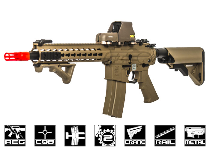 HOT SALE Knight’s Armament SR-16E3 CQB MOD2 + Bravo P15 (Tan)