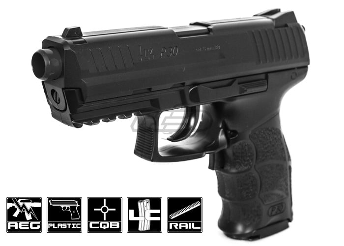 Elite Force H&K P30 AEP Airsoft Pistol (Black)