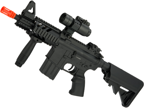 A&K Full Metal M4 CQB-07 Stubby Elite Airsoft AEG – Crane Stock