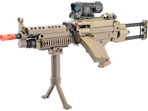 A&K x SP Systems x FN MK46 SAW Machine Gun w/ Metal Receiver – Cybergun
