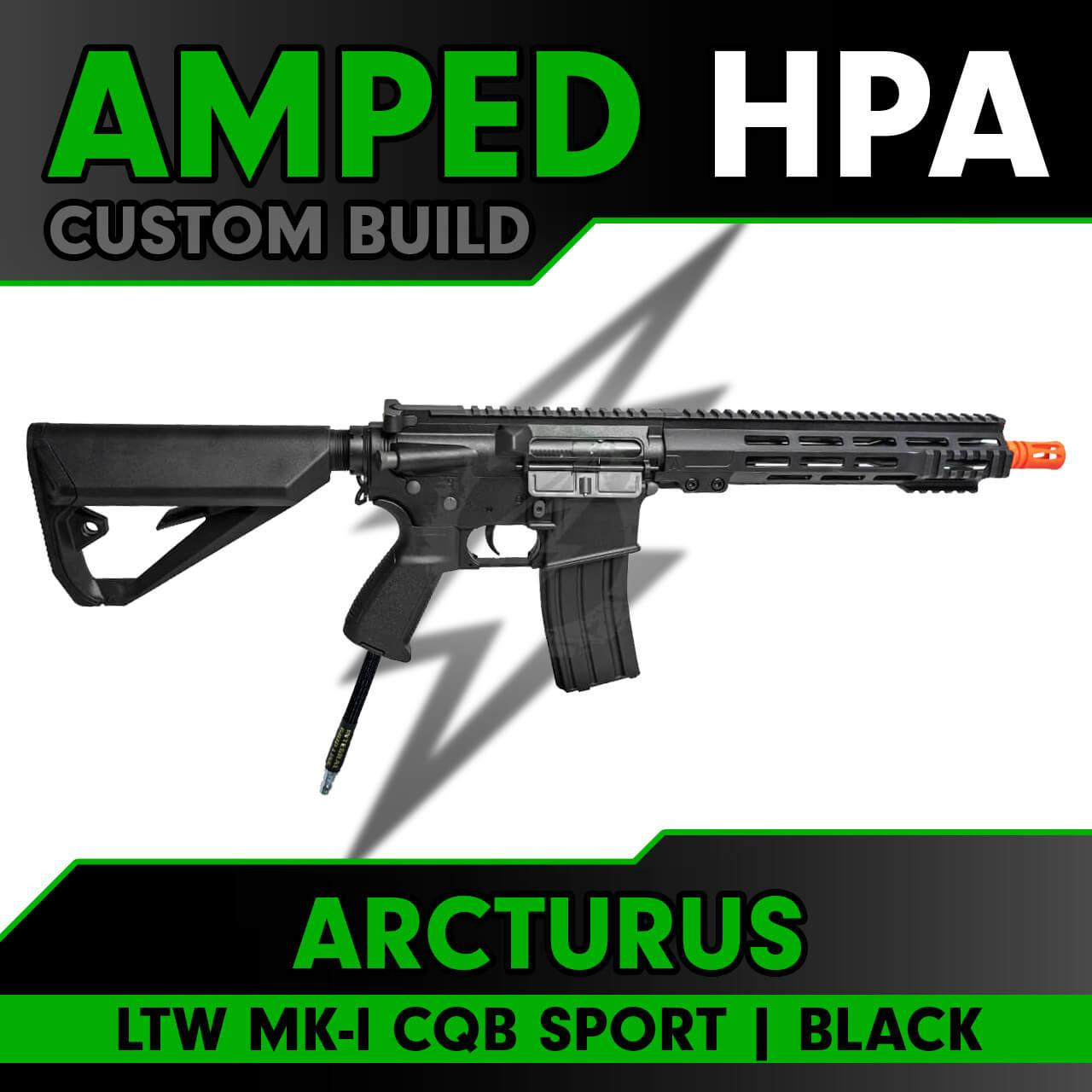 Amped Custom HPA Arcturus LTW MK-I CQB Sport with 10″ M-LOK Rail