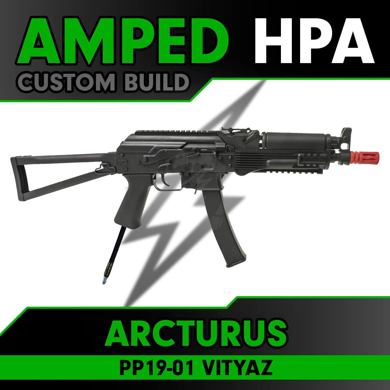 Amped Custom HPA Arcturus PP19-01 Vityaz Airsoft Rifle