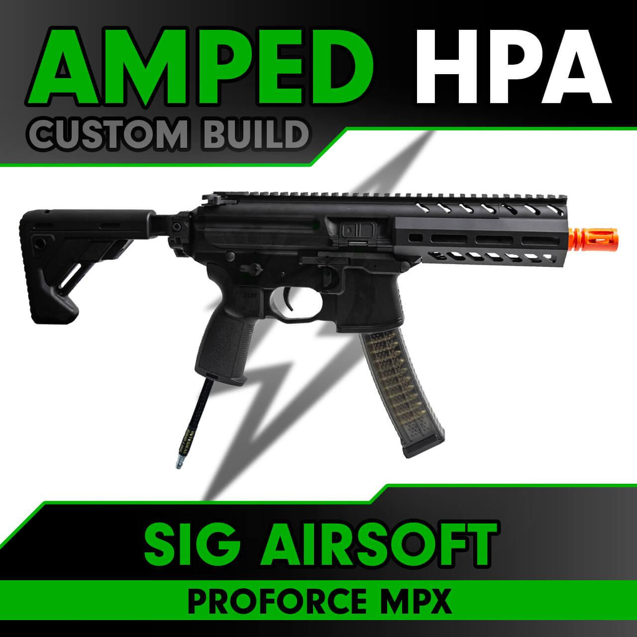 Amped Custom HPA SIG PROFORCE MPX VITRUS Airsoft Rifle