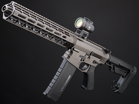 EMG x Falkor Blitz SBR AR-15 Airsoft AEG Rifle w/ Artemis Gearbox and E-Shooter Kestrel ETU