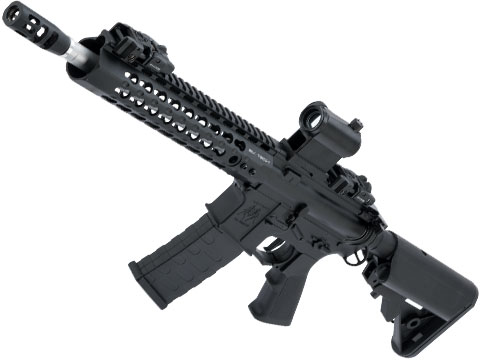 APS ASR114 2.0 eSilverEdge Full Metal 10″ M4 Airsoft AEG Rifle (Color: Black)