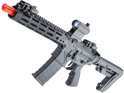 APS Phantom Extremis Mark V 2.0 eSilverEdge M4 Airsoft AEG with 10″ M-LOK Handguard (Color: Desert)