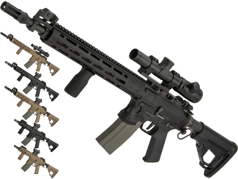 EMG x Sharps Bros “Jack” Advanced M4 Airsoft AEG Rifle w/ Super High Torque Slim Motor Grip