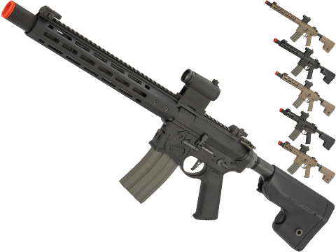 EMG x Sharps Bros “Warthog” Advanced M4 Airsoft AEG Rifle w/ Super High Torque Slim Motor Grip