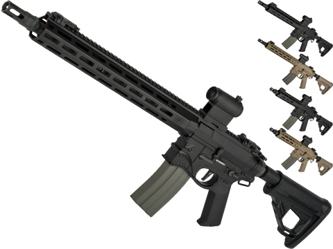 EMG x Sharps Bros “Hellbreaker II” Advanced M4 Airsoft AEG Rifle w/ Super High Torque Slim Motor Grip
