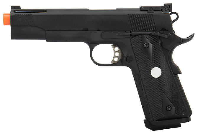 Army Armament Full Metal R30 1911 Gas Blowback Airsoft Pistol, Black