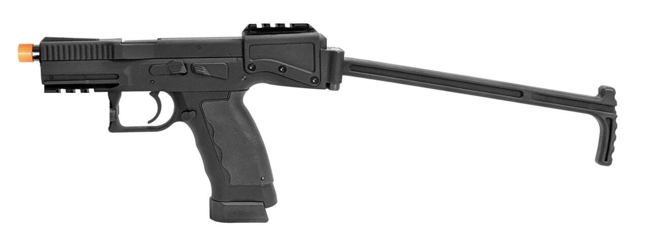 ASG BandT Universal Service Weapon Gas Blowback Airsoft Pistol, Black